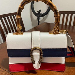 Gucci Dionysus Bamboo Top Colorblock Bag - image 1